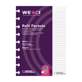 REFIL PAUTADO MEDIO 90G