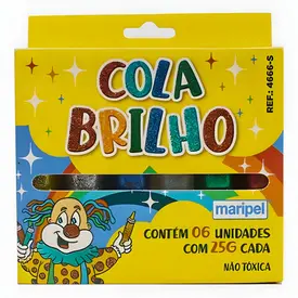 COLA GLITER 6 CORES
