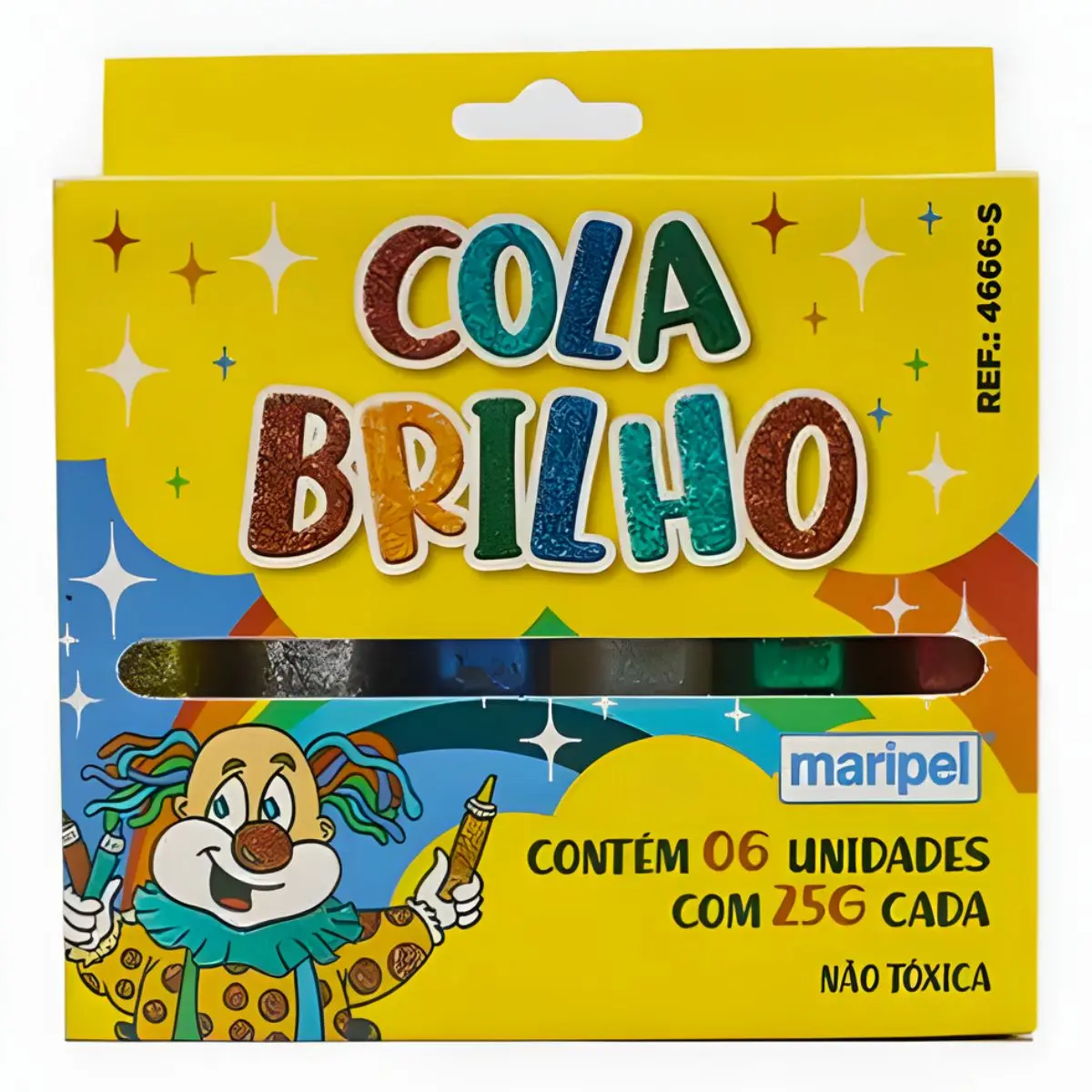COLA GLITER 6 CORES