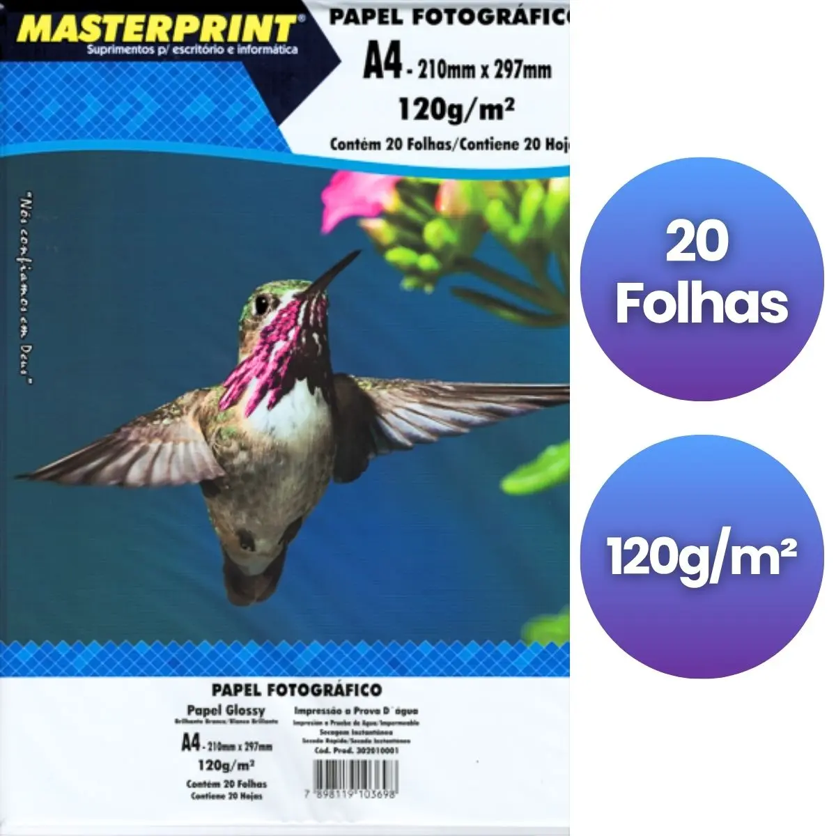 PAPEL FOTOGRAFICO 120G