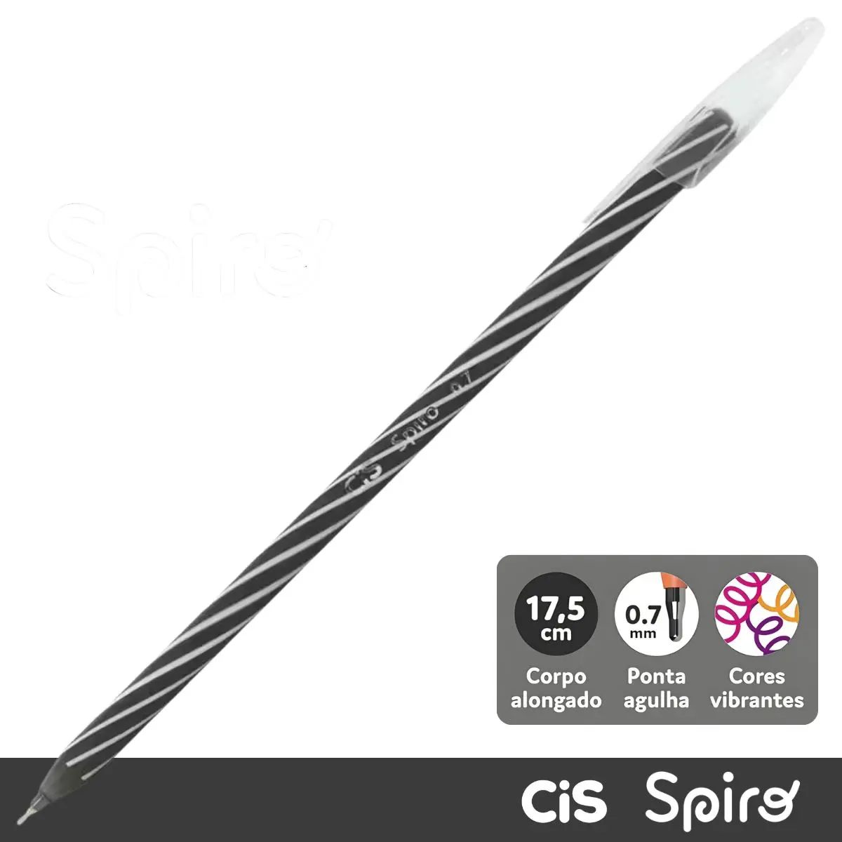 CANETA SPIRO 0.7