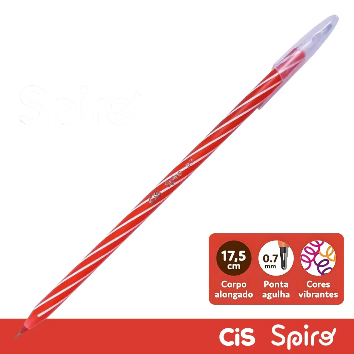 CANETA SPIRO 0.7
