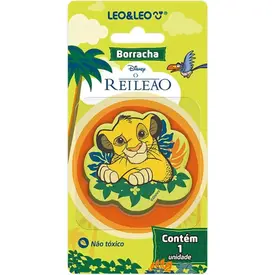BORRACHA DECORADA REI LEAO BLISTER