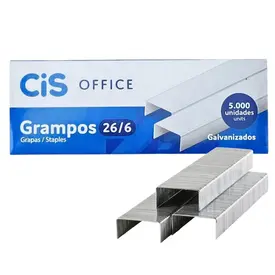 GRAMPO GALVANIZADO 26/6