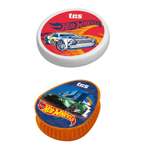 KIT HOT WHEELS APONTADOR + BORRACHA