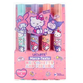 MARCA TEXTO HELLO KITTY 4 CORES